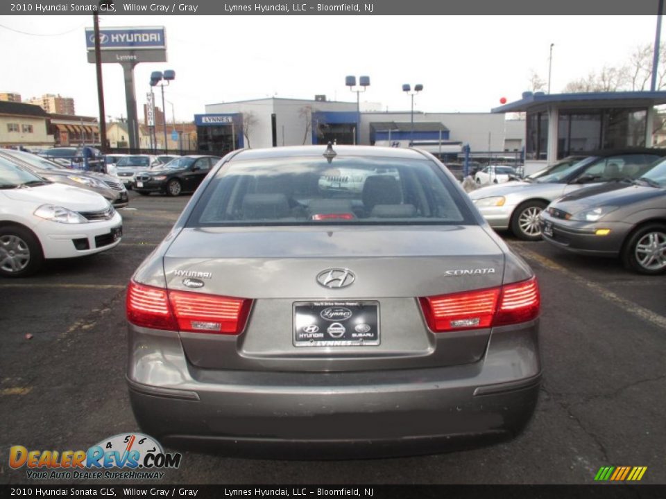 2010 Hyundai Sonata GLS Willow Gray / Gray Photo #5