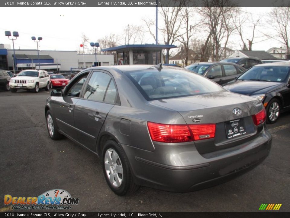 2010 Hyundai Sonata GLS Willow Gray / Gray Photo #6