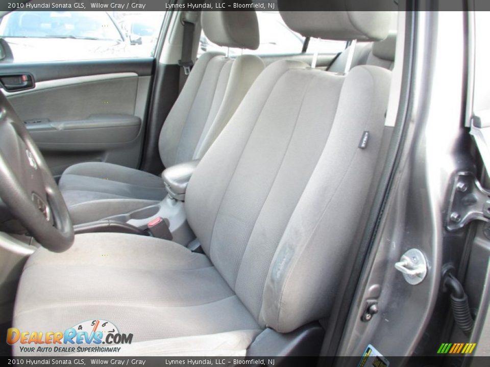 2010 Hyundai Sonata GLS Willow Gray / Gray Photo #7