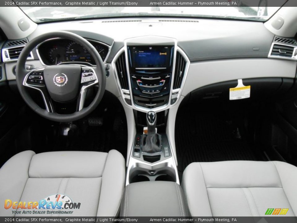 2014 Cadillac SRX Performance Graphite Metallic / Light Titanium/Ebony Photo #10