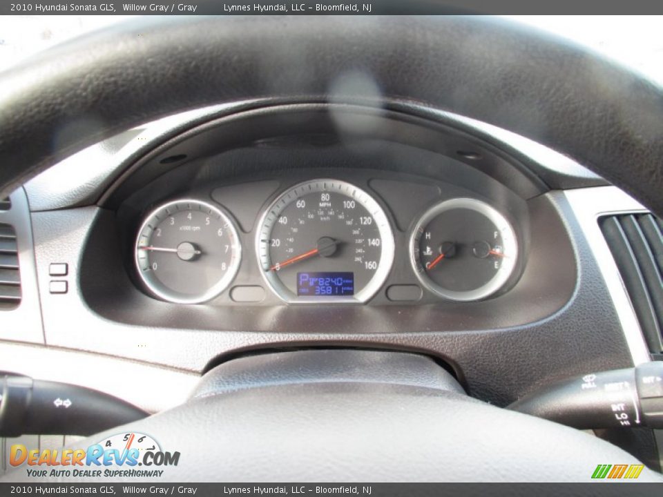 2010 Hyundai Sonata GLS Willow Gray / Gray Photo #10