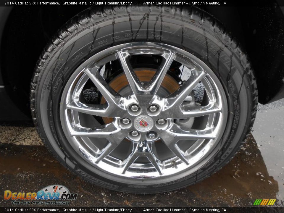 2014 Cadillac SRX Performance Graphite Metallic / Light Titanium/Ebony Photo #11