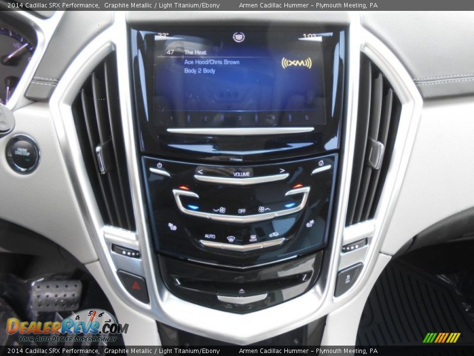 2014 Cadillac SRX Performance Graphite Metallic / Light Titanium/Ebony Photo #12