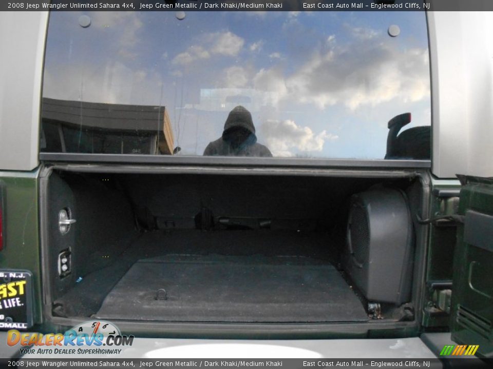2008 Jeep Wrangler Unlimited Sahara 4x4 Jeep Green Metallic / Dark Khaki/Medium Khaki Photo #6