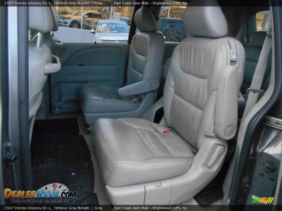 2007 Honda Odyssey EX-L Nimbus Gray Metallic / Gray Photo #8