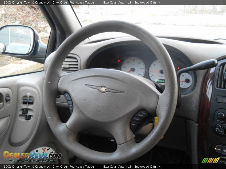 2002 Chrysler Town & Country LX Steering Wheel Photo #12