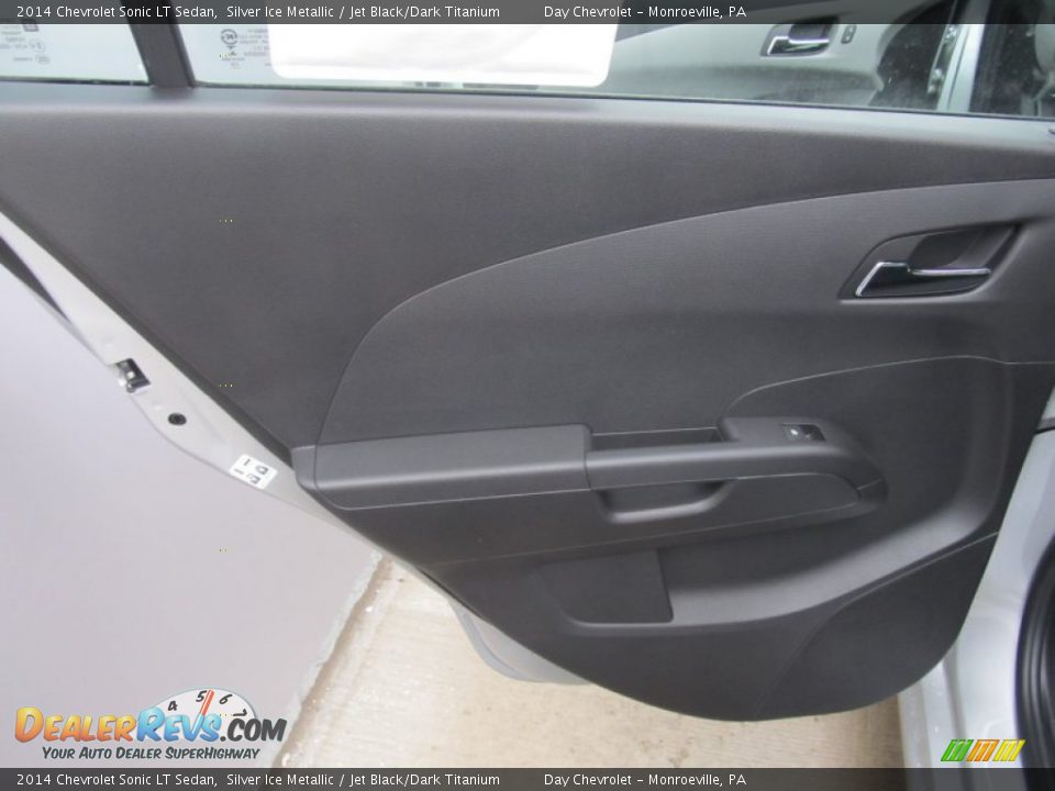 2014 Chevrolet Sonic LT Sedan Silver Ice Metallic / Jet Black/Dark Titanium Photo #13