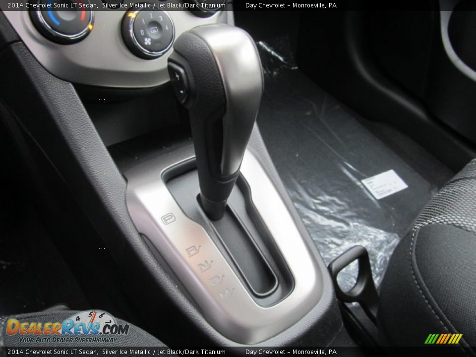 2014 Chevrolet Sonic LT Sedan Silver Ice Metallic / Jet Black/Dark Titanium Photo #15