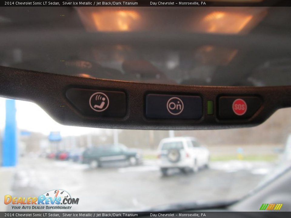 2014 Chevrolet Sonic LT Sedan Silver Ice Metallic / Jet Black/Dark Titanium Photo #17