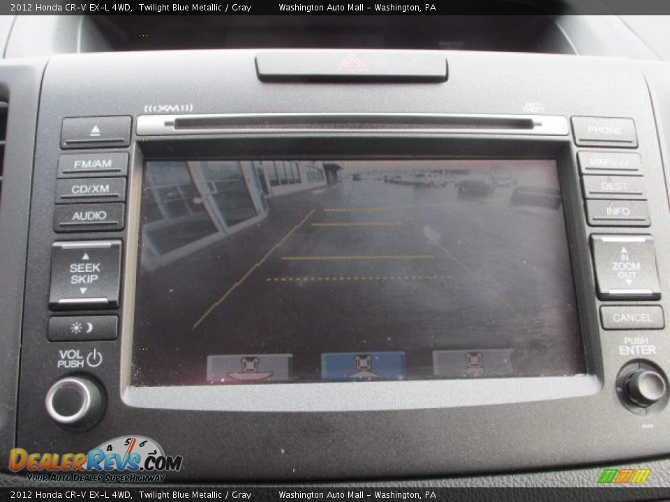 2012 Honda CR-V EX-L 4WD Twilight Blue Metallic / Gray Photo #14