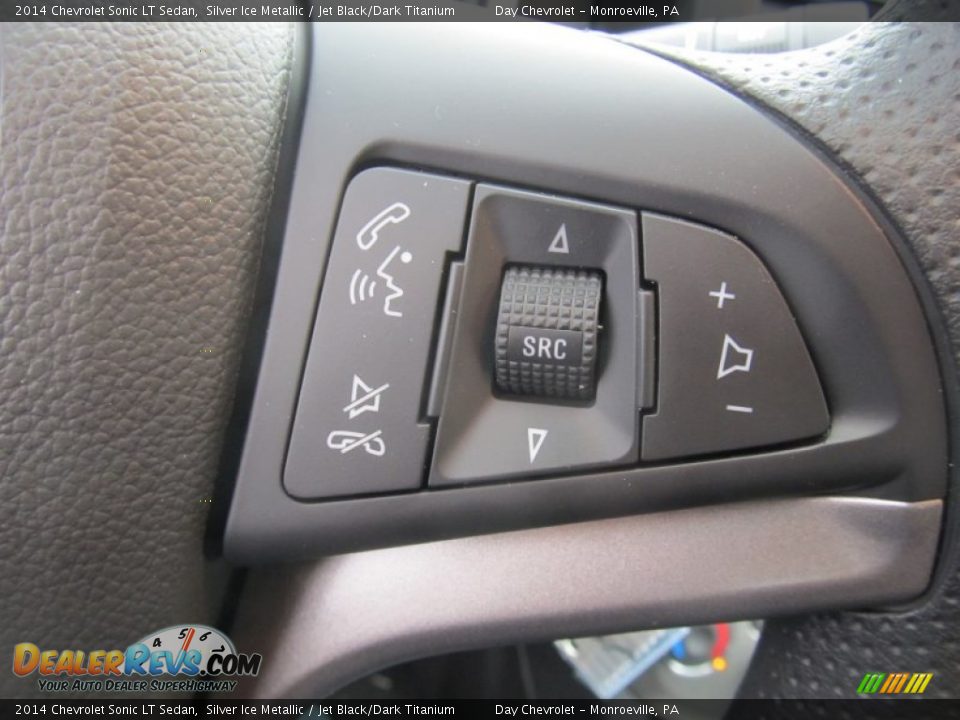 2014 Chevrolet Sonic LT Sedan Silver Ice Metallic / Jet Black/Dark Titanium Photo #18