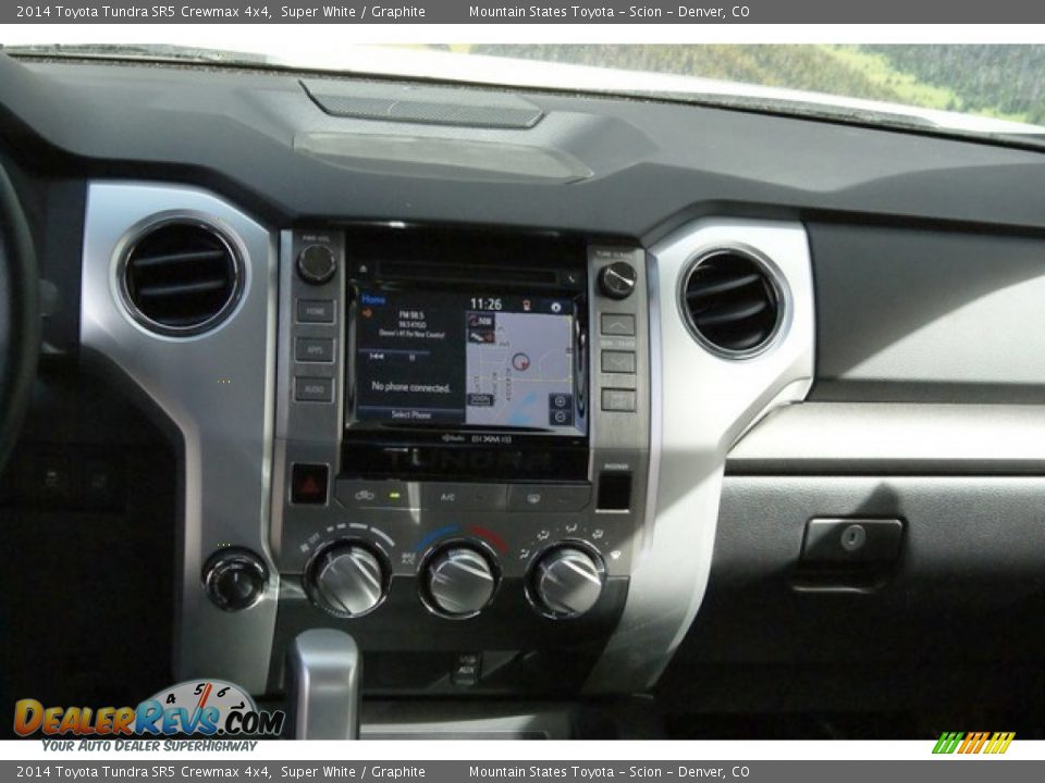 2014 Toyota Tundra SR5 Crewmax 4x4 Super White / Graphite Photo #6