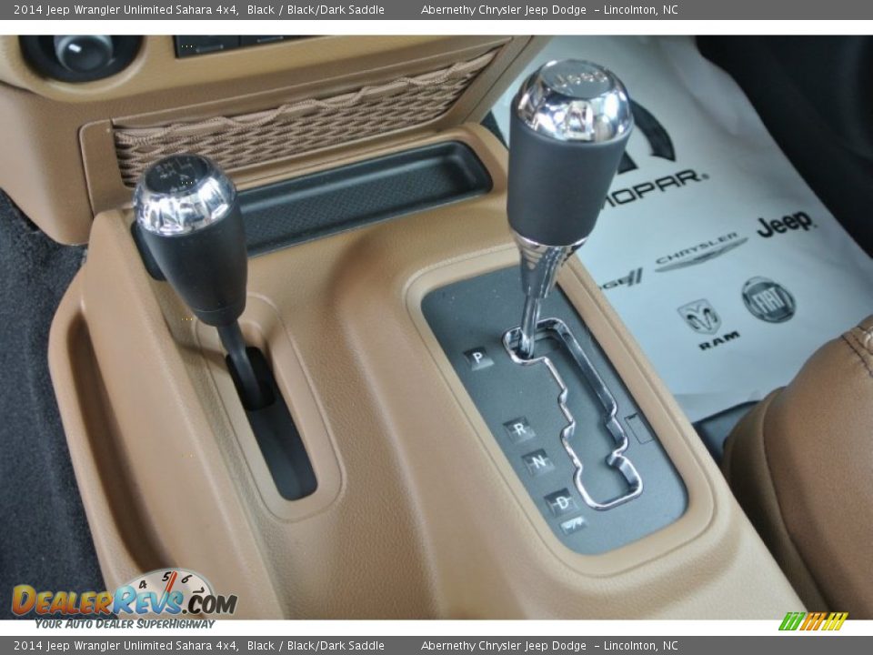 2014 Jeep Wrangler Unlimited Sahara 4x4 Black / Black/Dark Saddle Photo #11