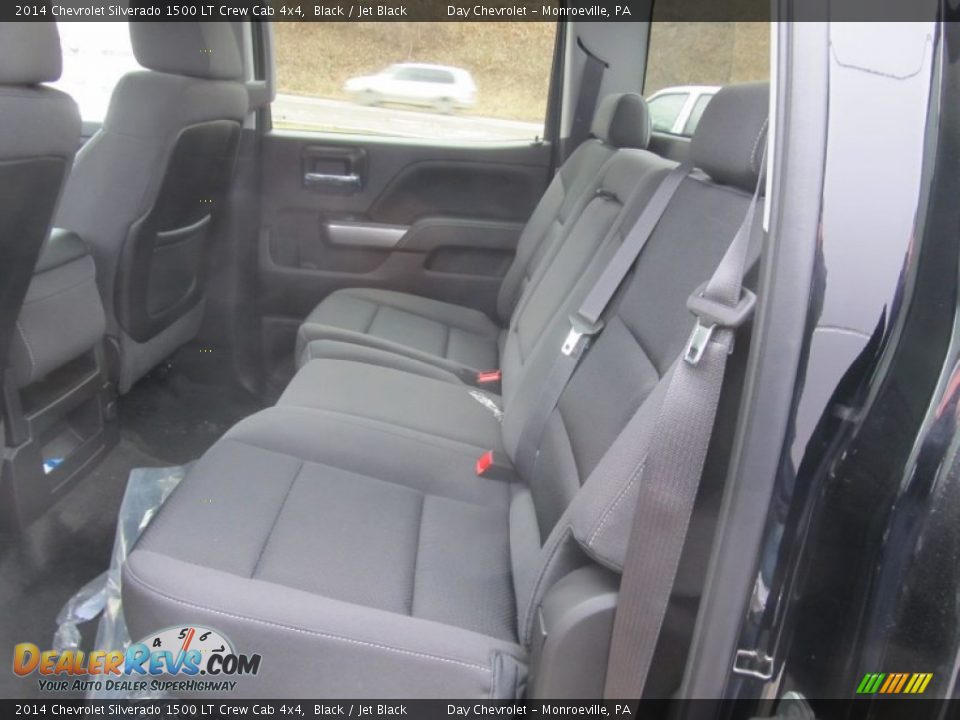 2014 Chevrolet Silverado 1500 LT Crew Cab 4x4 Black / Jet Black Photo #13