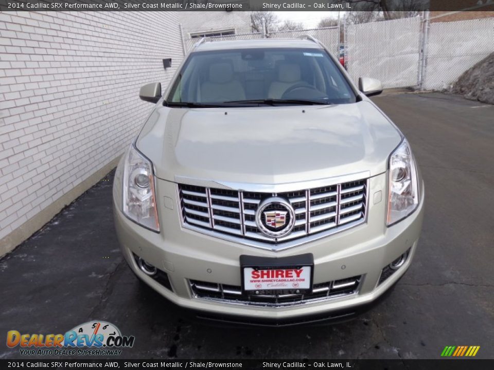 2014 Cadillac SRX Performance AWD Silver Coast Metallic / Shale/Brownstone Photo #2