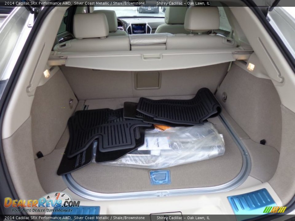 2014 Cadillac SRX Performance AWD Silver Coast Metallic / Shale/Brownstone Photo #9