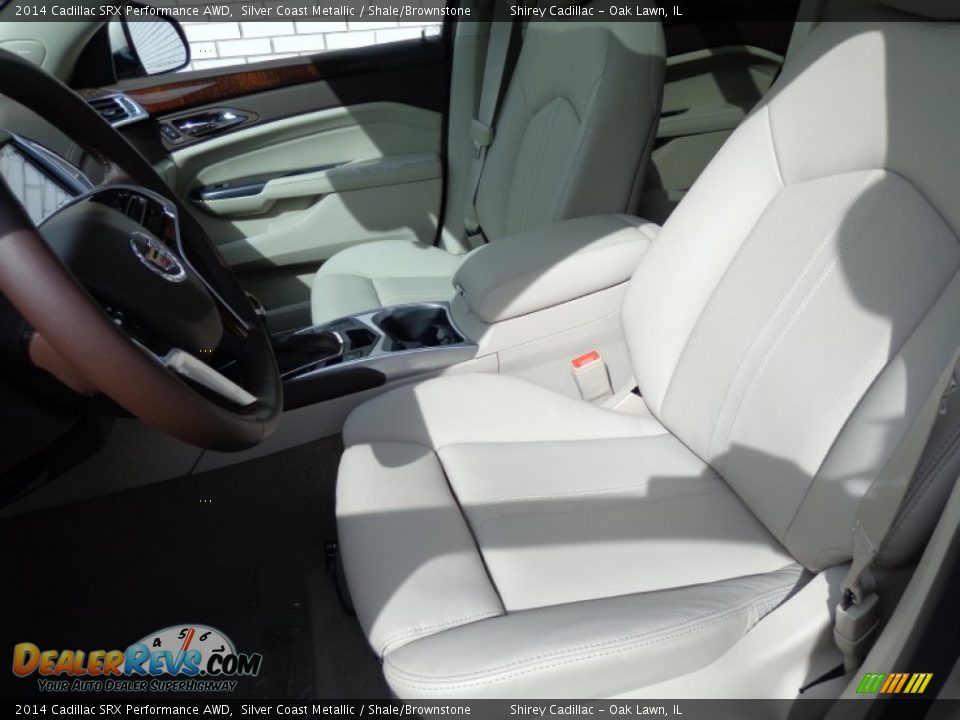 2014 Cadillac SRX Performance AWD Silver Coast Metallic / Shale/Brownstone Photo #13