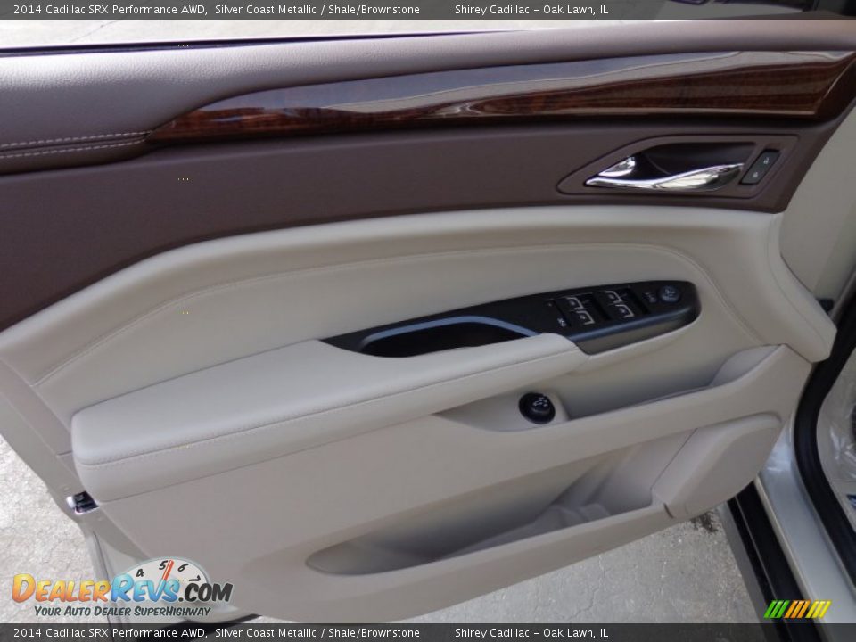 2014 Cadillac SRX Performance AWD Silver Coast Metallic / Shale/Brownstone Photo #15