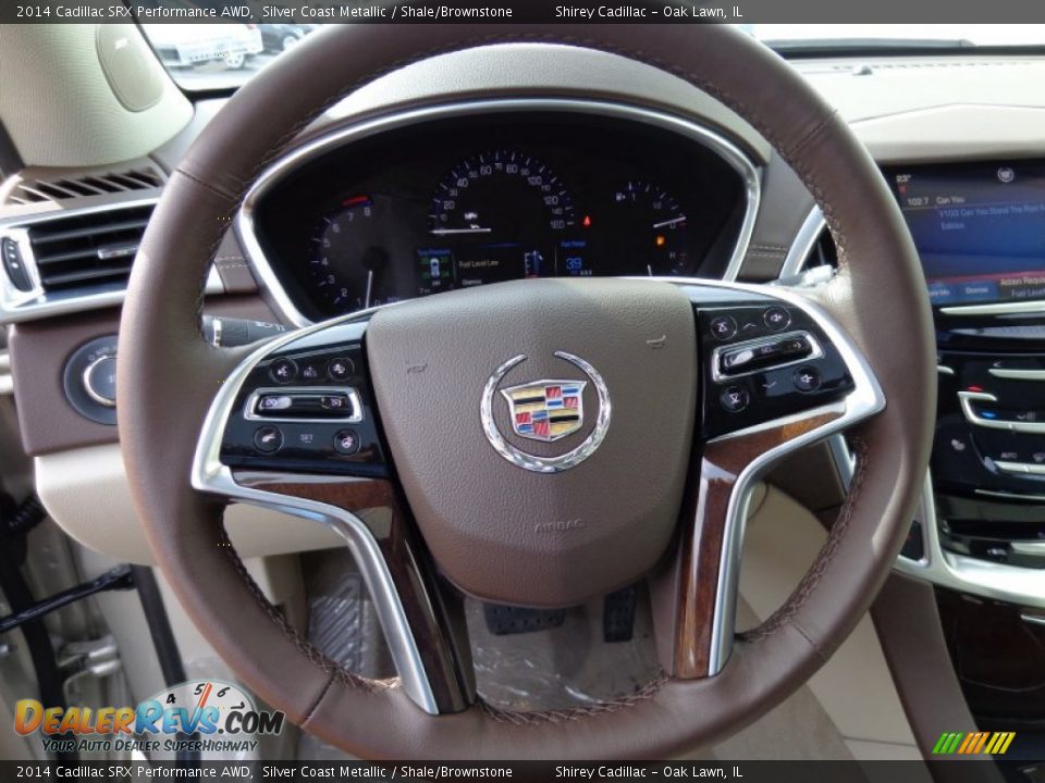 2014 Cadillac SRX Performance AWD Steering Wheel Photo #18