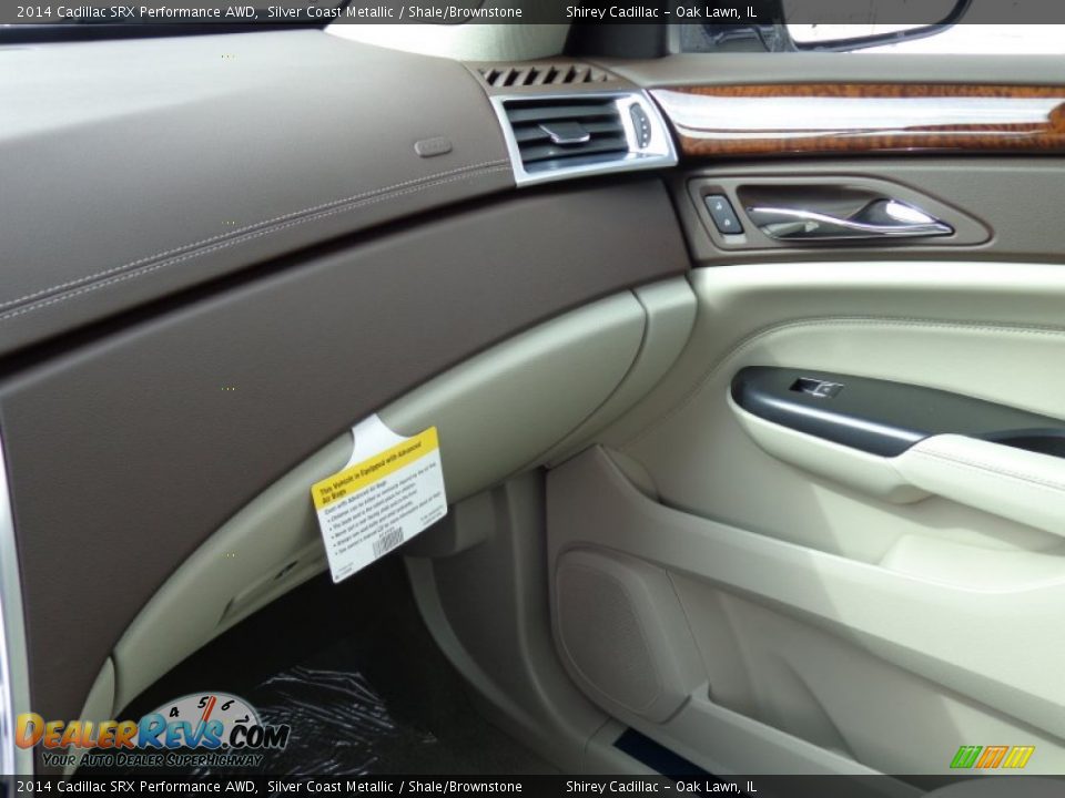 2014 Cadillac SRX Performance AWD Silver Coast Metallic / Shale/Brownstone Photo #21
