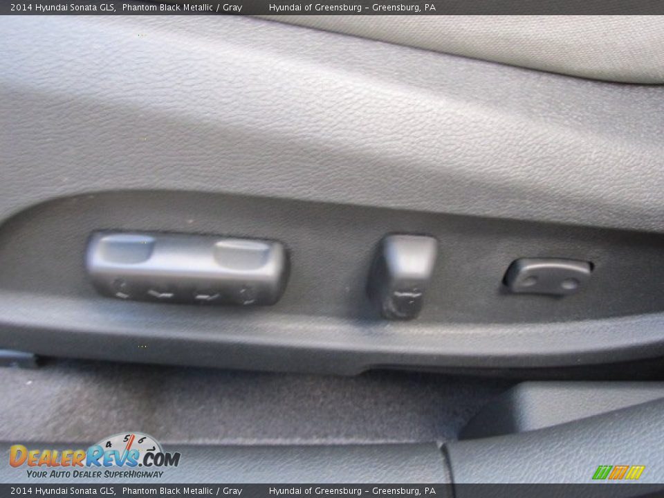 2014 Hyundai Sonata GLS Phantom Black Metallic / Gray Photo #10
