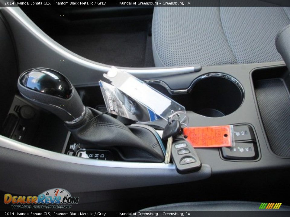 2014 Hyundai Sonata GLS Phantom Black Metallic / Gray Photo #11