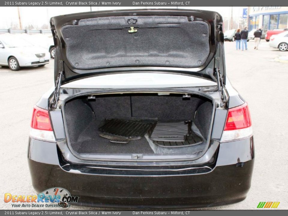 2011 Subaru Legacy 2.5i Limited Crystal Black Silica / Warm Ivory Photo #8
