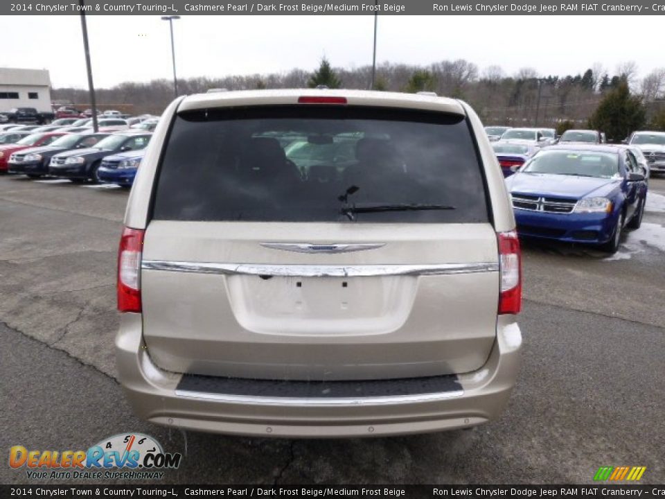 2014 Chrysler Town & Country Touring-L Cashmere Pearl / Dark Frost Beige/Medium Frost Beige Photo #7