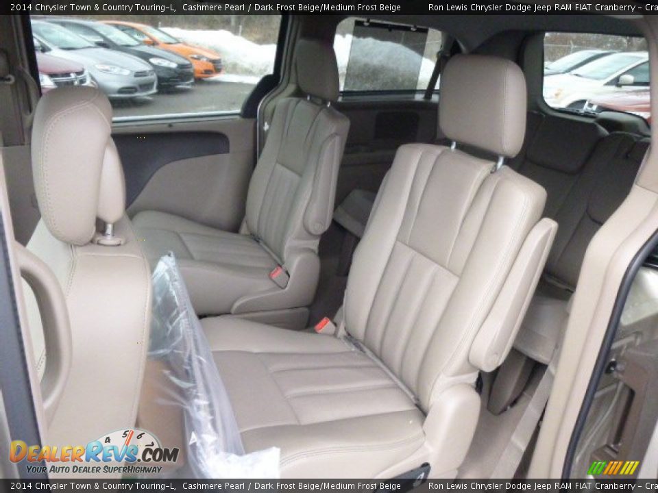 2014 Chrysler Town & Country Touring-L Cashmere Pearl / Dark Frost Beige/Medium Frost Beige Photo #12
