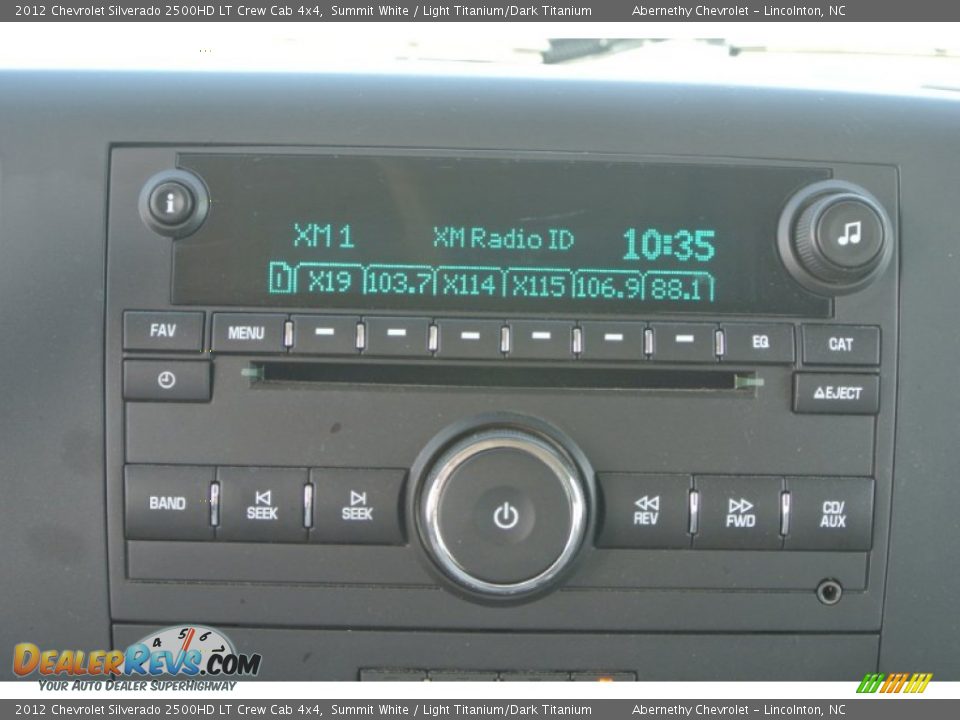 2012 Chevrolet Silverado 2500HD LT Crew Cab 4x4 Summit White / Light Titanium/Dark Titanium Photo #12