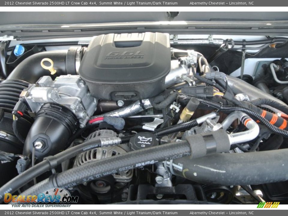 2012 Chevrolet Silverado 2500HD LT Crew Cab 4x4 Summit White / Light Titanium/Dark Titanium Photo #20