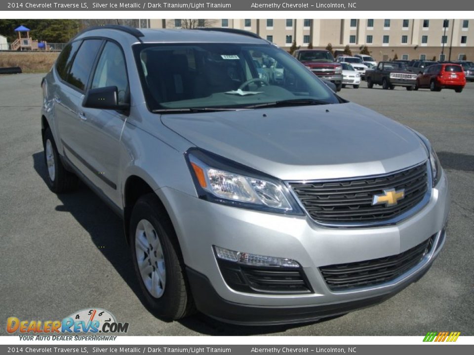 2014 Chevrolet Traverse LS Silver Ice Metallic / Dark Titanium/Light Titanium Photo #1