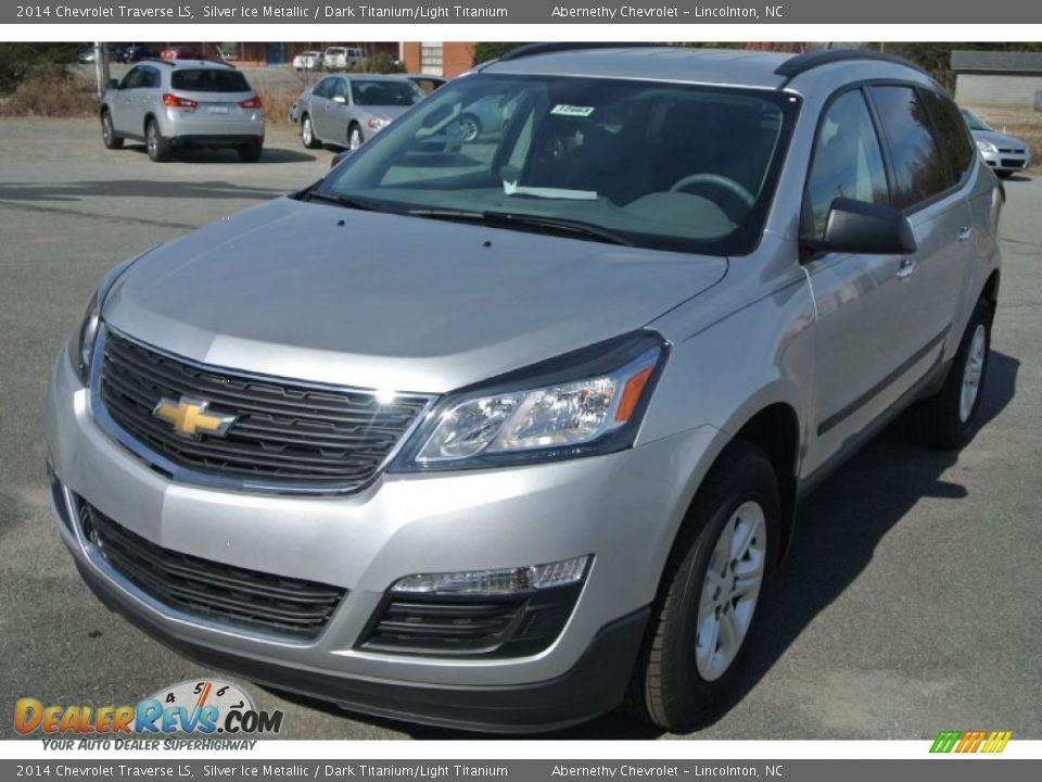 2014 Chevrolet Traverse LS Silver Ice Metallic / Dark Titanium/Light Titanium Photo #2