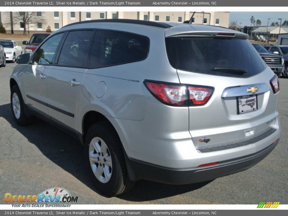 2014 Chevrolet Traverse LS Silver Ice Metallic / Dark Titanium/Light Titanium Photo #4