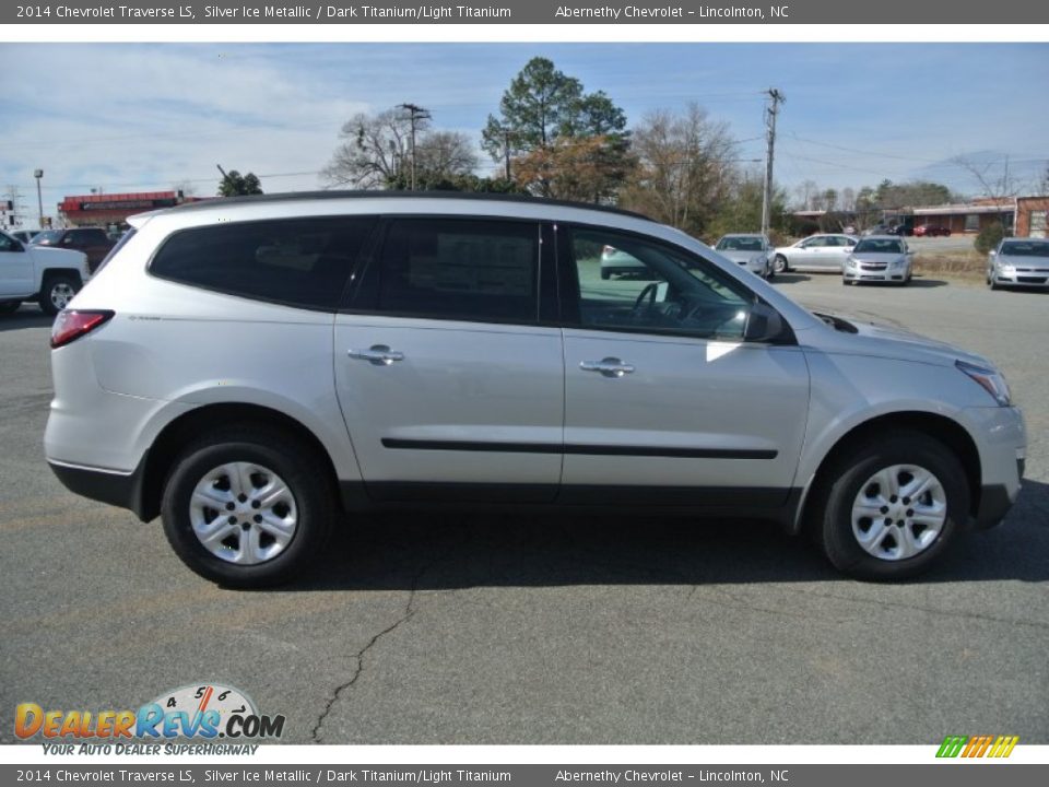 2014 Chevrolet Traverse LS Silver Ice Metallic / Dark Titanium/Light Titanium Photo #6