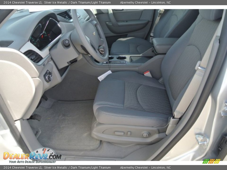 2014 Chevrolet Traverse LS Silver Ice Metallic / Dark Titanium/Light Titanium Photo #8