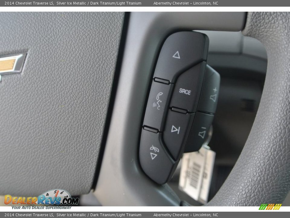 2014 Chevrolet Traverse LS Silver Ice Metallic / Dark Titanium/Light Titanium Photo #12