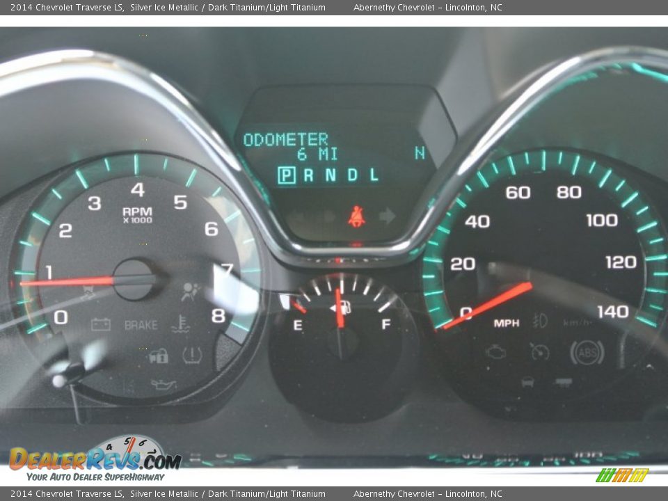 2014 Chevrolet Traverse LS Silver Ice Metallic / Dark Titanium/Light Titanium Photo #13