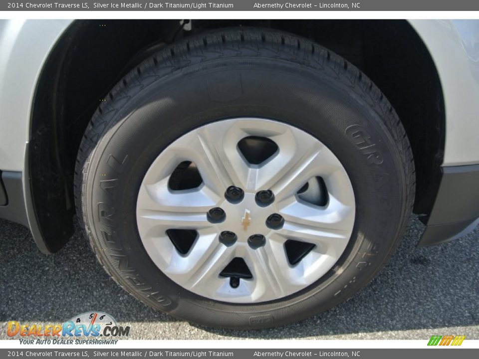 2014 Chevrolet Traverse LS Silver Ice Metallic / Dark Titanium/Light Titanium Photo #18
