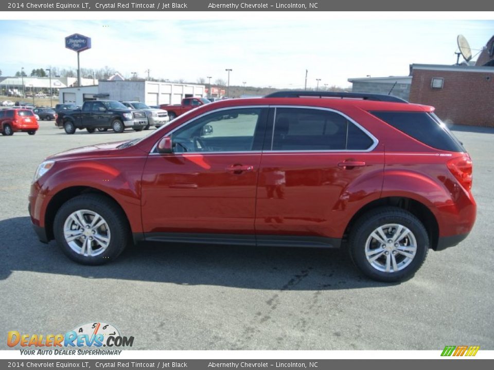 2014 Chevrolet Equinox LT Crystal Red Tintcoat / Jet Black Photo #3