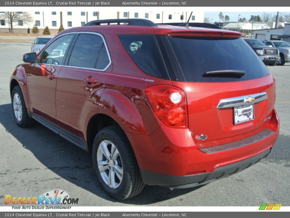 2014 Chevrolet Equinox LT Crystal Red Tintcoat / Jet Black Photo #4