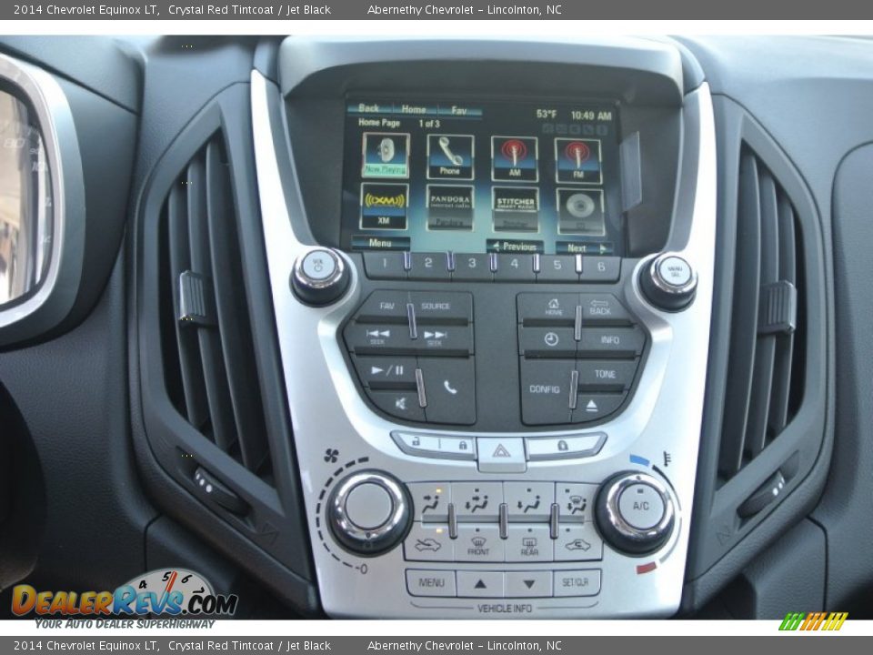 2014 Chevrolet Equinox LT Crystal Red Tintcoat / Jet Black Photo #11