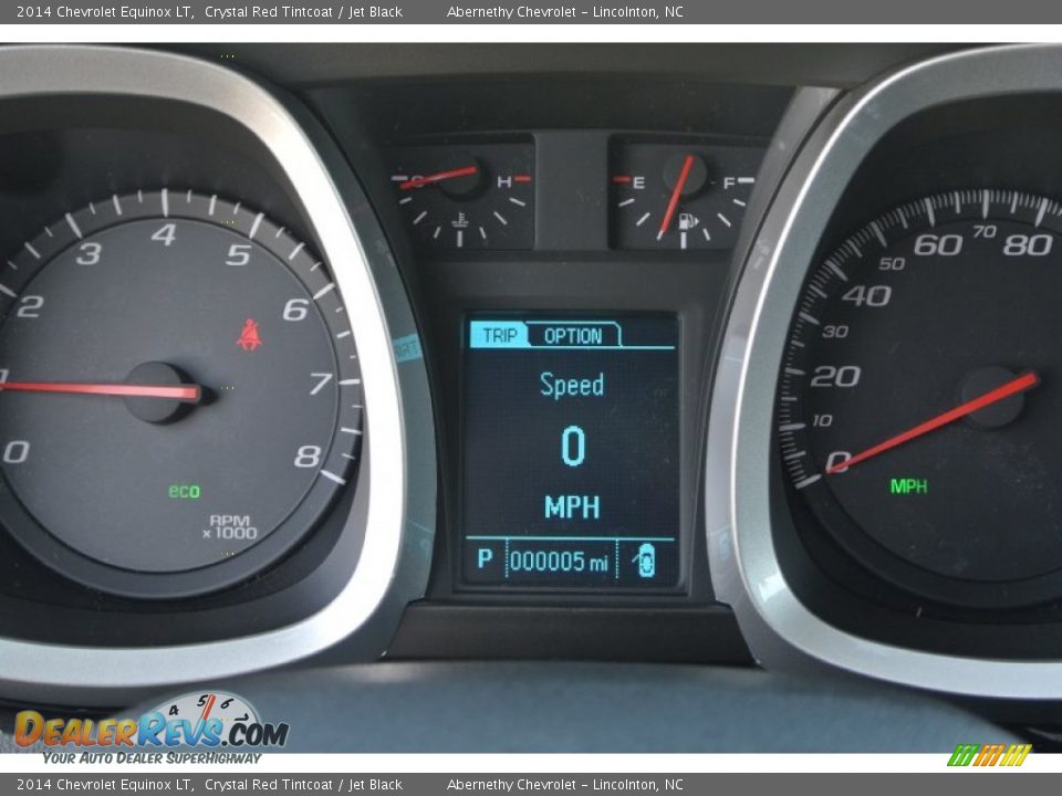 2014 Chevrolet Equinox LT Crystal Red Tintcoat / Jet Black Photo #14