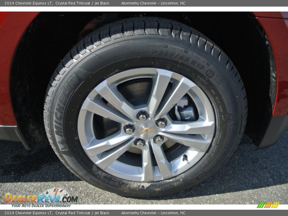 2014 Chevrolet Equinox LT Crystal Red Tintcoat / Jet Black Photo #19