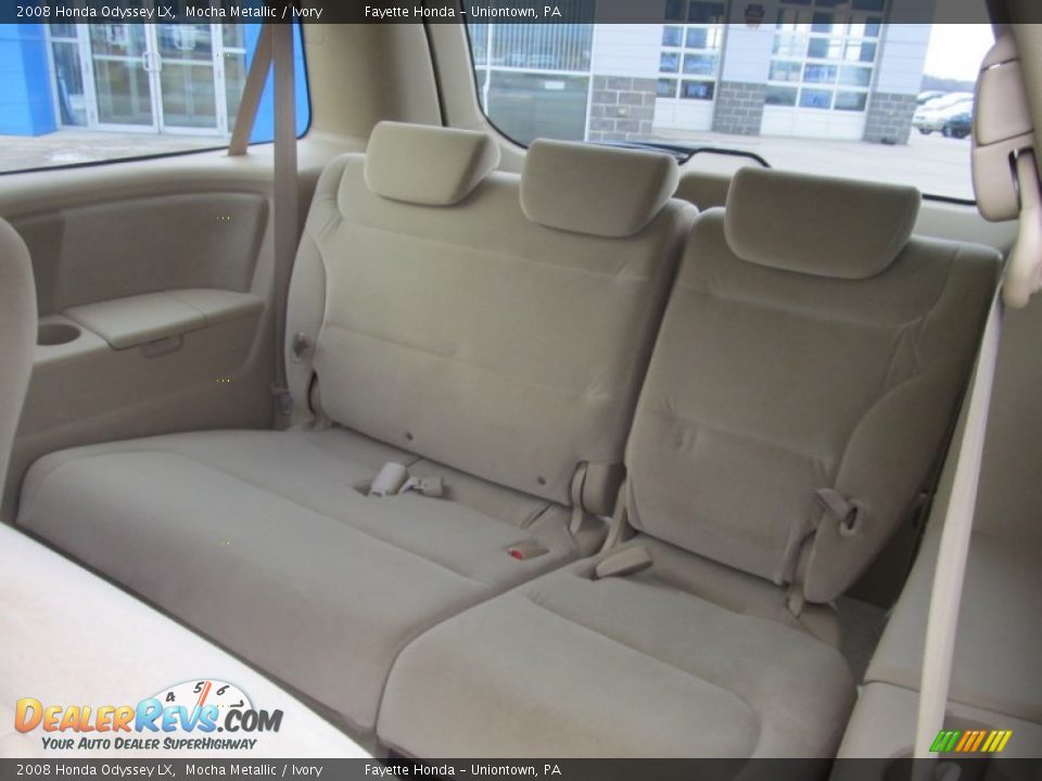 Rear Seat of 2008 Honda Odyssey LX Photo #10