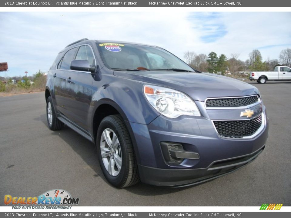 2013 Chevrolet Equinox LT Atlantis Blue Metallic / Light Titanium/Jet Black Photo #1