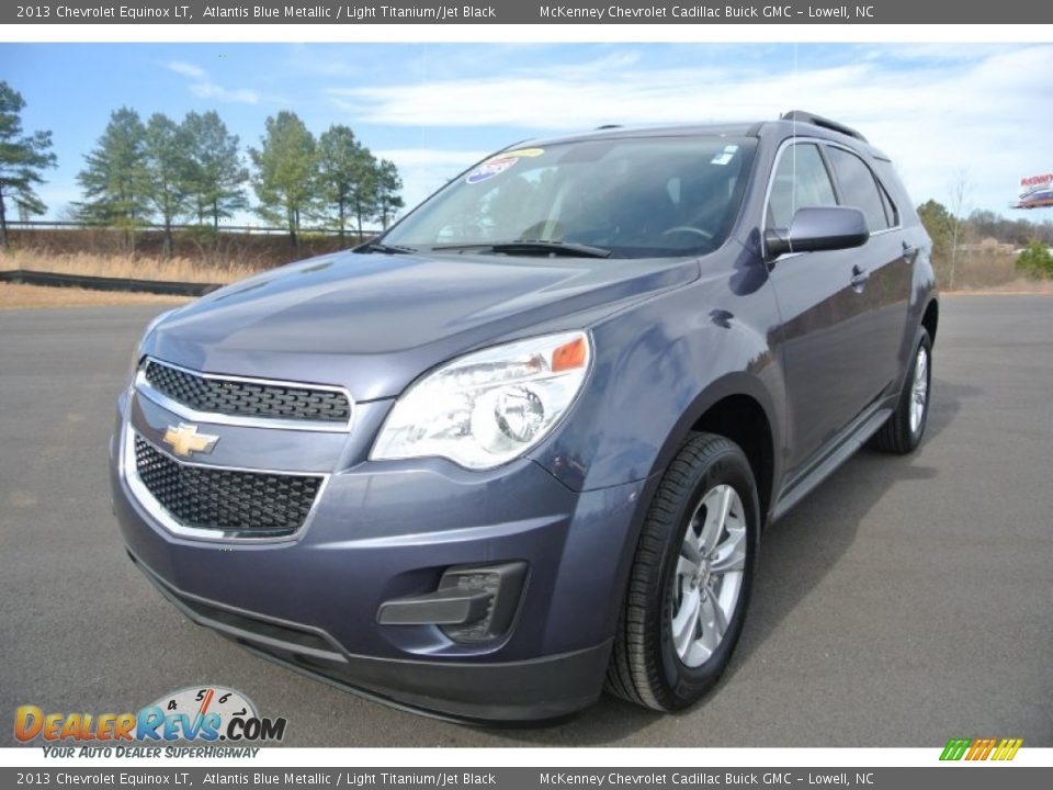 2013 Chevrolet Equinox LT Atlantis Blue Metallic / Light Titanium/Jet Black Photo #2