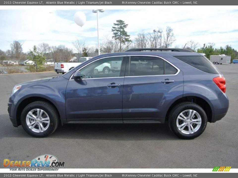 2013 Chevrolet Equinox LT Atlantis Blue Metallic / Light Titanium/Jet Black Photo #3