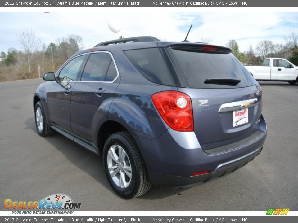 2013 Chevrolet Equinox LT Atlantis Blue Metallic / Light Titanium/Jet Black Photo #4