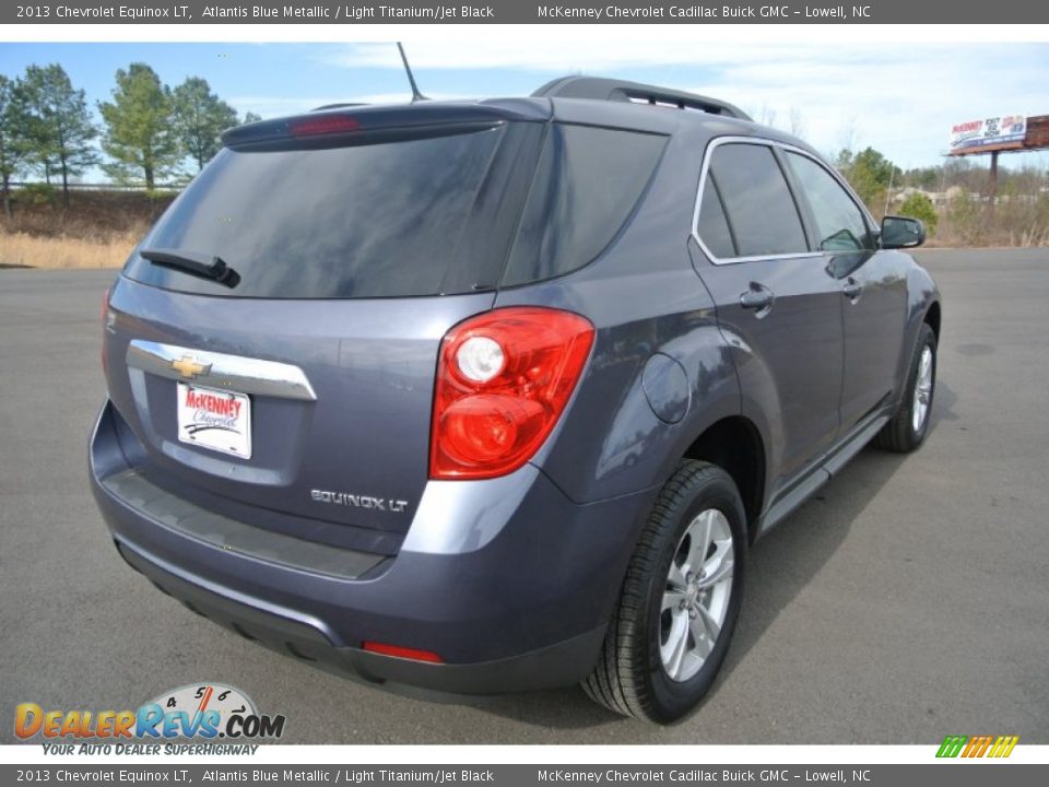2013 Chevrolet Equinox LT Atlantis Blue Metallic / Light Titanium/Jet Black Photo #5